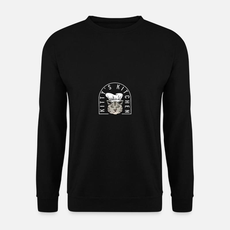 Kitty's Kitchen Cat Mama Gift - Unisex Sweatshirt - black