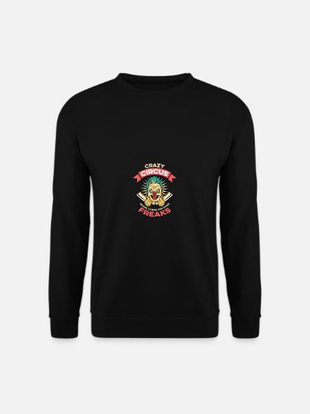 Crazy Clowns Clowns Gift - Unisex Sweatshirt - black