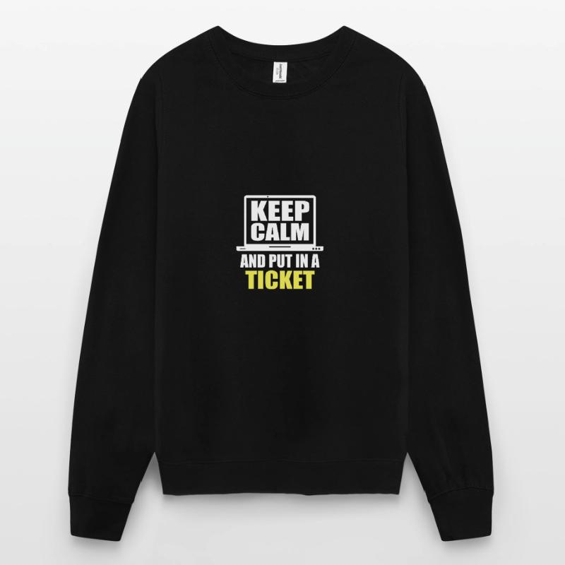 Lustiger Computer Technischer Support Tech Helpdes Unisex Pullover