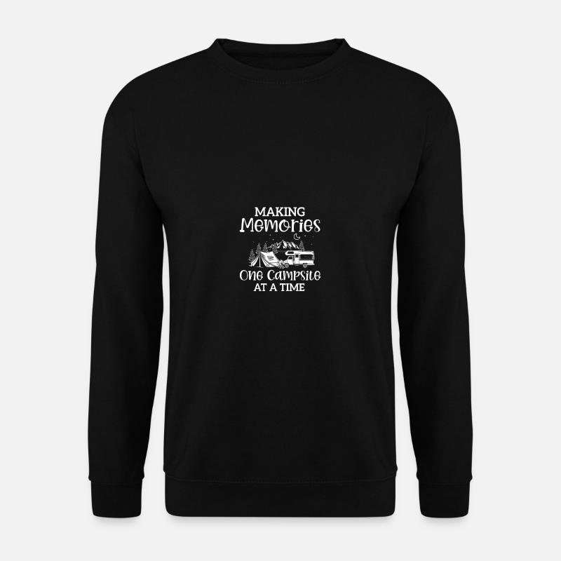 Camping Lovers Retro Camping Clothes - Unisex Sweatshirt - black