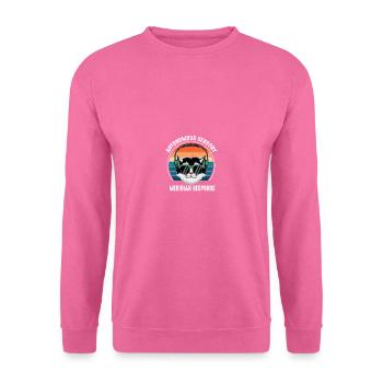 Réponse autonome des méridiens sensoriels ASMR -Th - Sweat-shirt Unisexe - rose - Devant