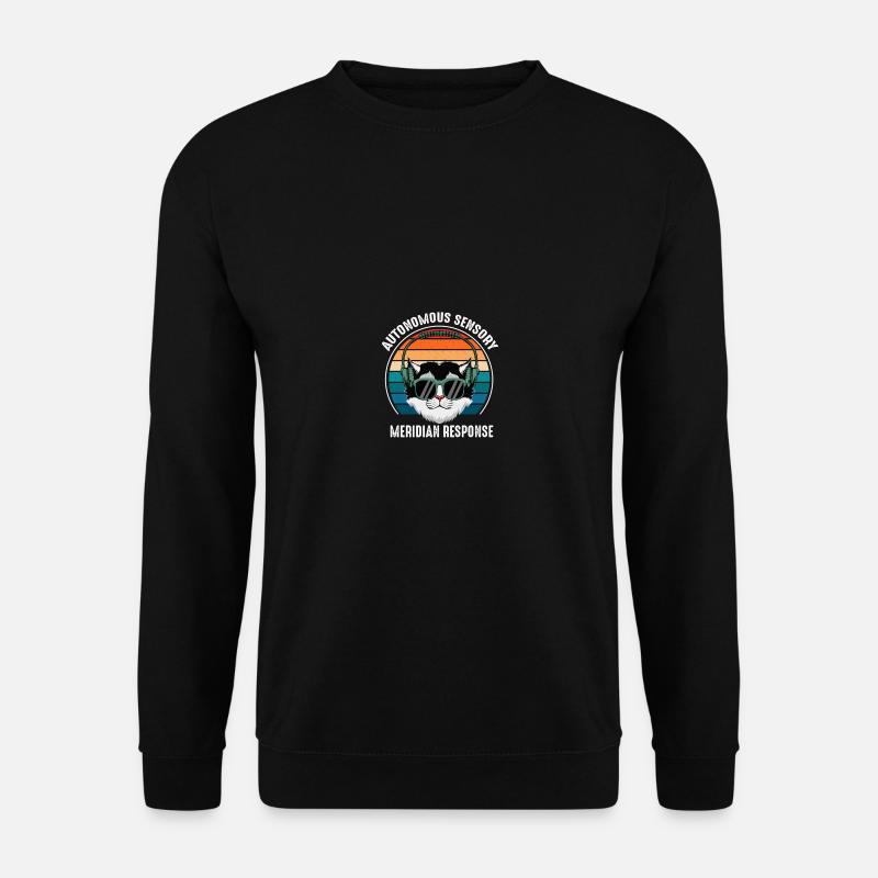 Autonomes sensorisches Meridian -Reaktion ASMR -Th - Unisex Pullover - Schwarz