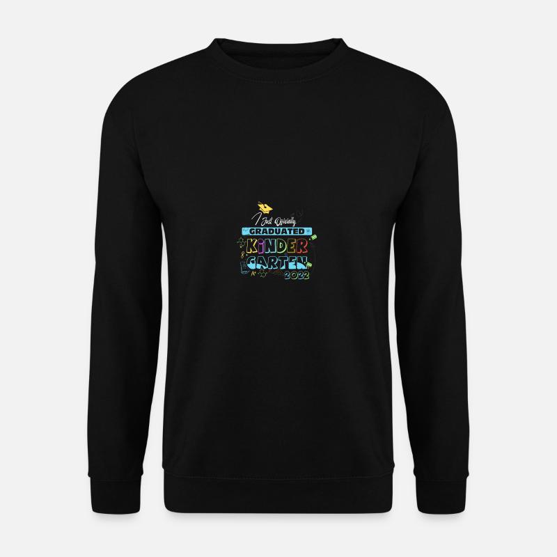 Officially completed kindergarten -graduation class - Unisex Sweatshirt - black