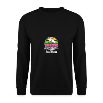 Myrtle Beach Carolina 2022 Urlaub Best Friend Fami - Unisex Pullover - Schwarz - Vorne - Alina (178cm) & Michal (187cm)