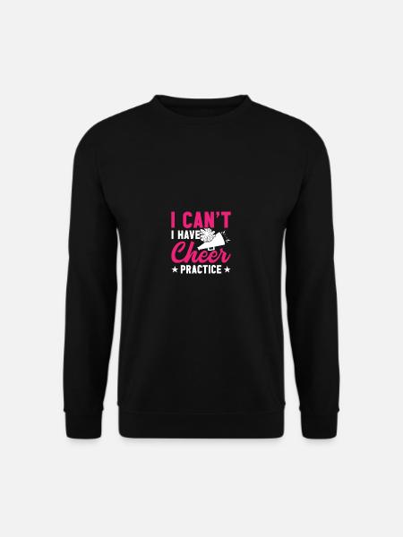 Ich kann nicht Jubelpraxis haben - Unisex Pullover - Schwarz
