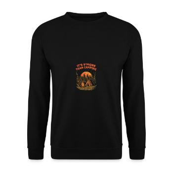 It’s Shoore as Camping Funny Camper Humor Camp - Sweat-shirt Unisexe - noir - Devant - Alina (178cm) & Michal (187cm)