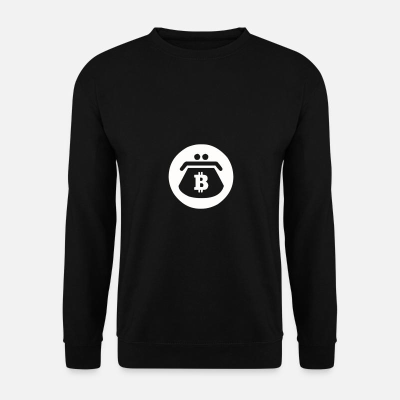 Bitcoin wallet - Unisex Sweatshirt - black