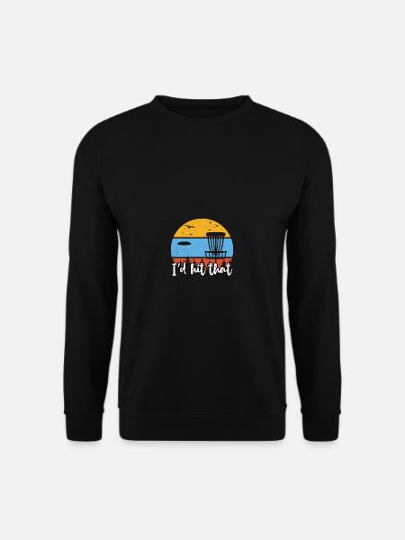 Lustiges Zitat Ich habe diesen Discgolf, Discgolfs - Unisex Pullover - Schwarz