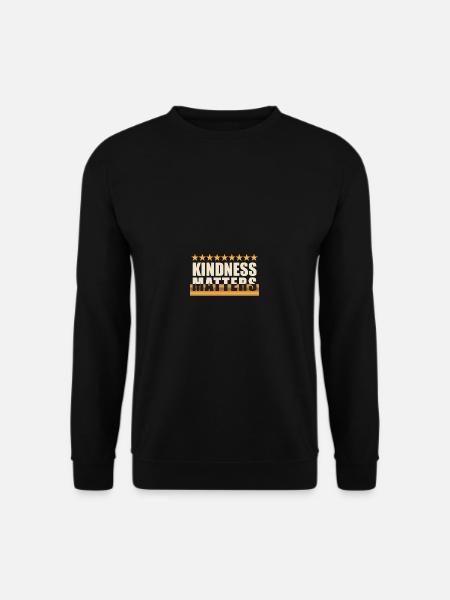 Freundlichkeit ist wichtig, dass die Einbeziehung - Unisex Pullover - Schwarz