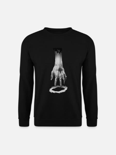 law hand - Sweat-shirt Unisexe - noir