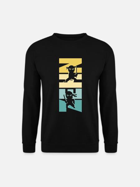 10 Jahre Junge Ninja 10. Geburtstag - Unisex Pullover - Schwarz