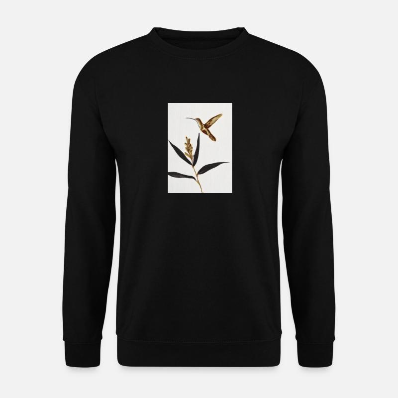 Abstrakter Vogel - Unisex Pullover - Schwarz