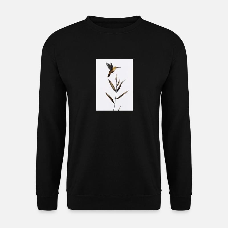 Abstrakter Vogel - Unisex Pullover - Schwarz