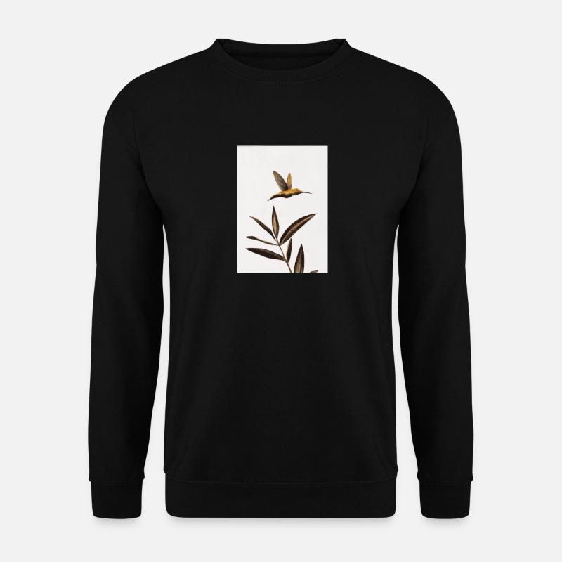 Abstrakter Vogel - Unisex Pullover - Schwarz