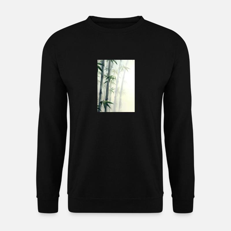 Bambus - Unisex Pullover - Schwarz