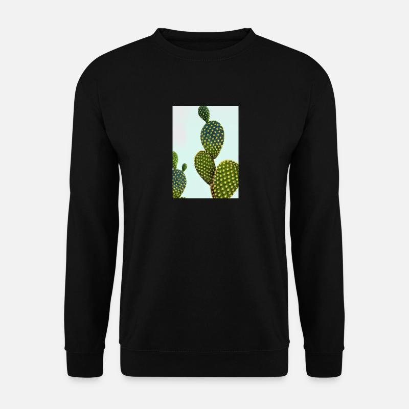 Ausgefallener Kaktus - Unisex Pullover - Schwarz