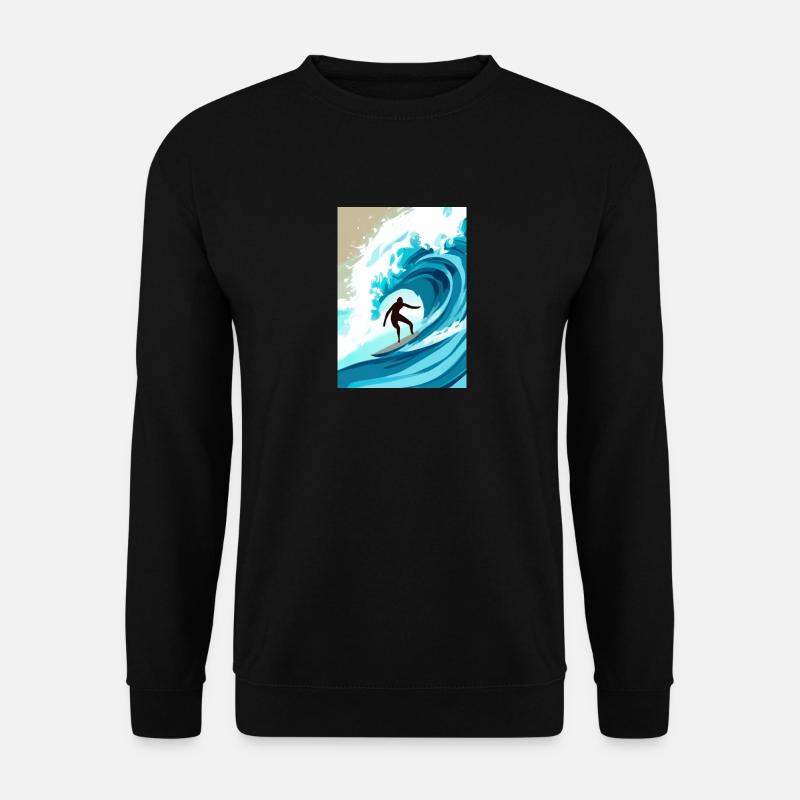 Brandungsrohr - Unisex Pullover - Schwarz