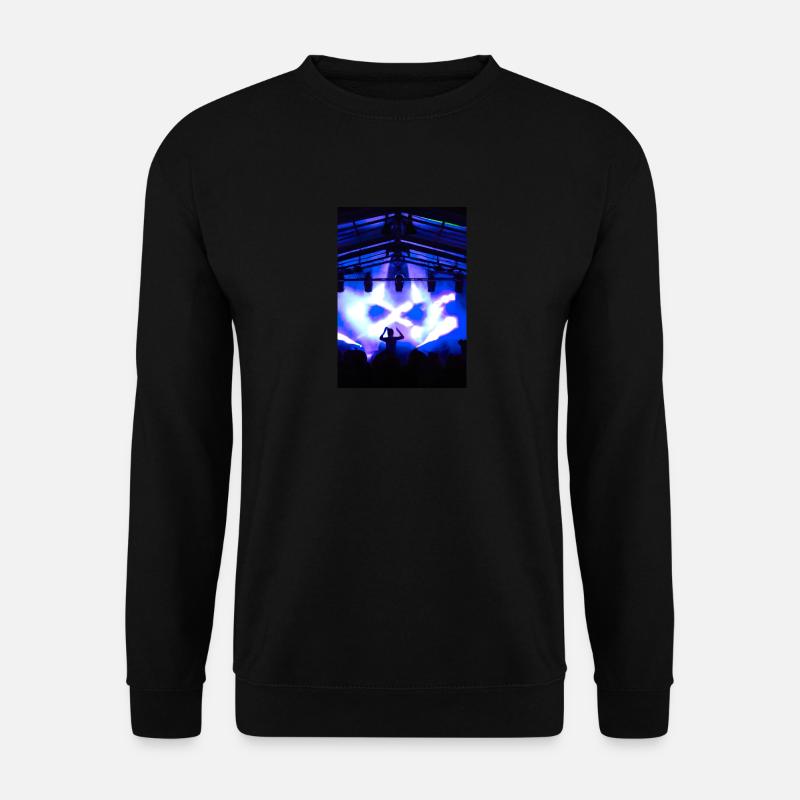 DJ beim Festival - Unisex Pullover - Schwarz