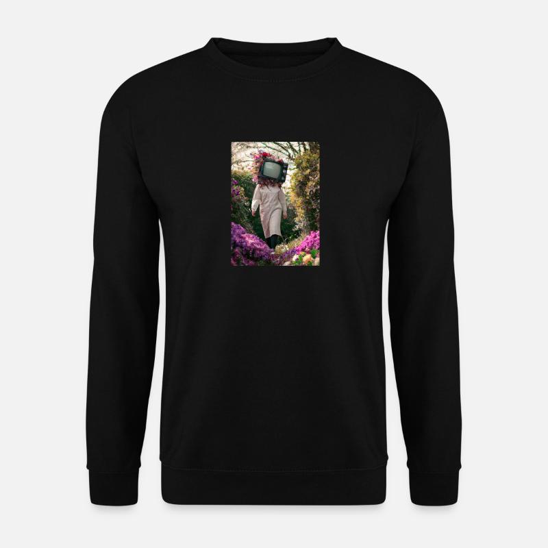 Flower TV Frauen - Unisex Pullover - Schwarz