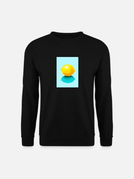 Zitrusfrüchte - Unisex Pullover - Schwarz