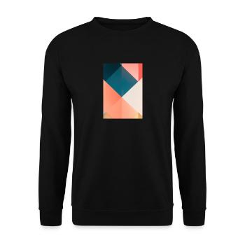 Waldmalerei - Unisex Pullover - Schwarz - Vorne - Alina (178cm) & Michal (187cm)