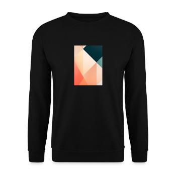 Waldmalerei - Unisex Pullover - Schwarz - Vorne - Alina (178cm) & Michal (187cm)