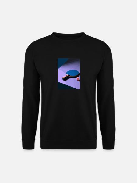 Tischtennisschläger - Unisex Pullover - Schwarz