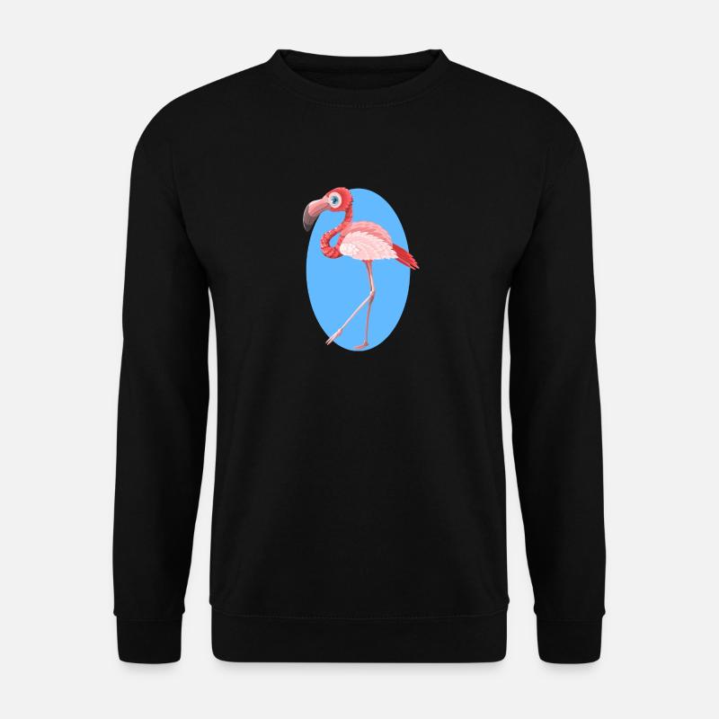 flamingo - Unisex Pullover - Schwarz