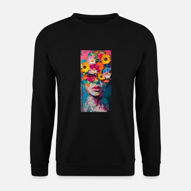 kunst - Unisex Pullover - Schwarz