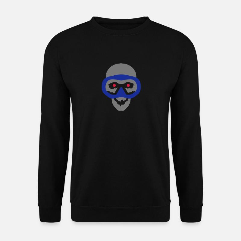 dive deep logo - Unisex Pullover - Schwarz