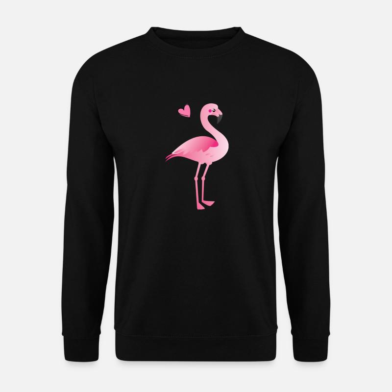 FLAMINGO - Unisex Pullover - Schwarz