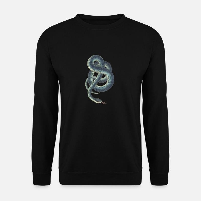 Schlange - Unisex Pullover - Schwarz