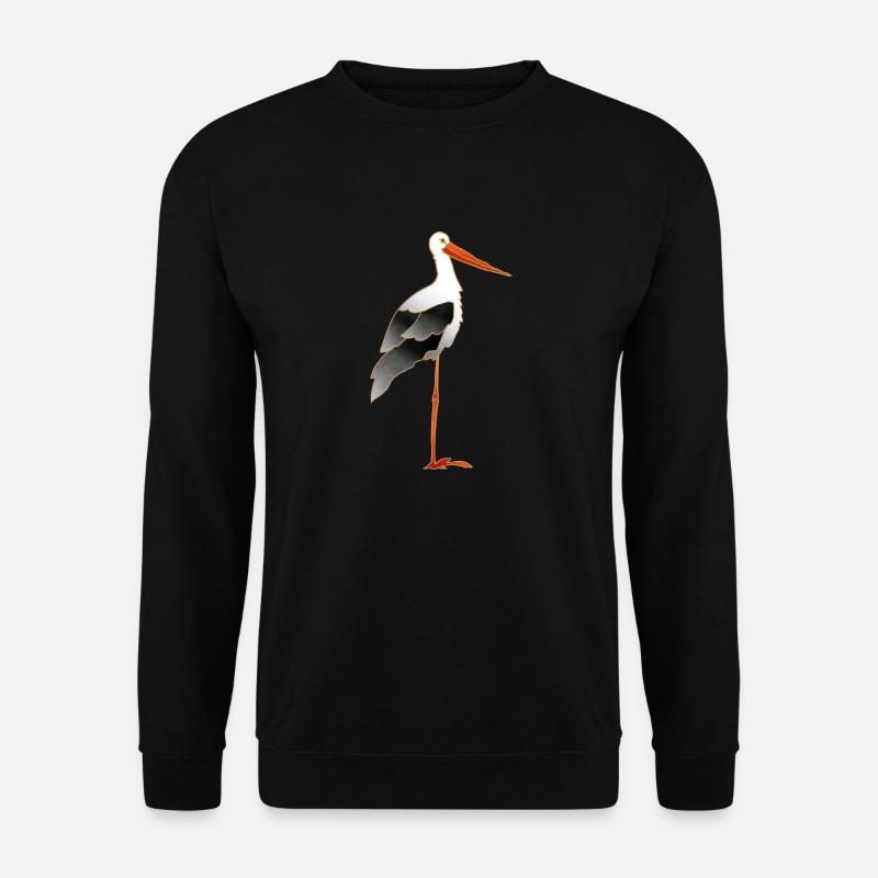 Stork - Unisex Sweatshirt - black