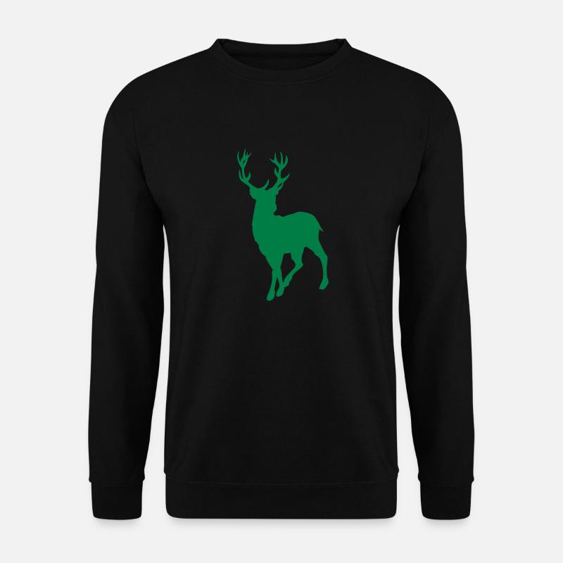 reh - Unisex Pullover - Schwarz