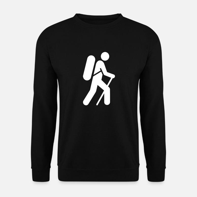 hiker - Unisex Sweatshirt - black