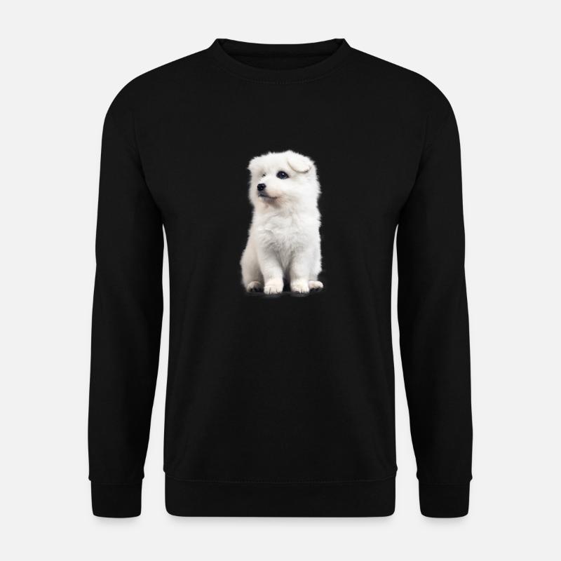 Samoyed dog fun - Unisex Sweatshirt - black