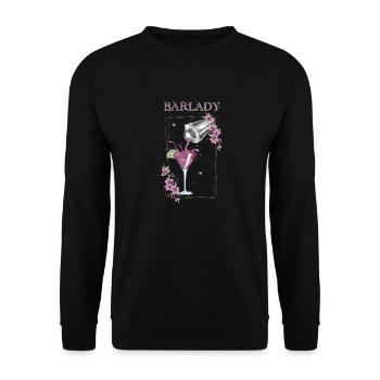 Barkeeper - Unisex Pullover - Schwarz - Vorne - Alina (178cm) & Michal (187cm)