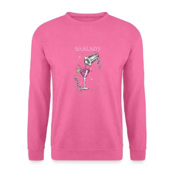 Barman - Sweat-shirt Unisexe - rose - Devant