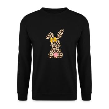 Easter - Unisex Sweatshirt - black - Front - Alina (178cm) & Michal (187cm)