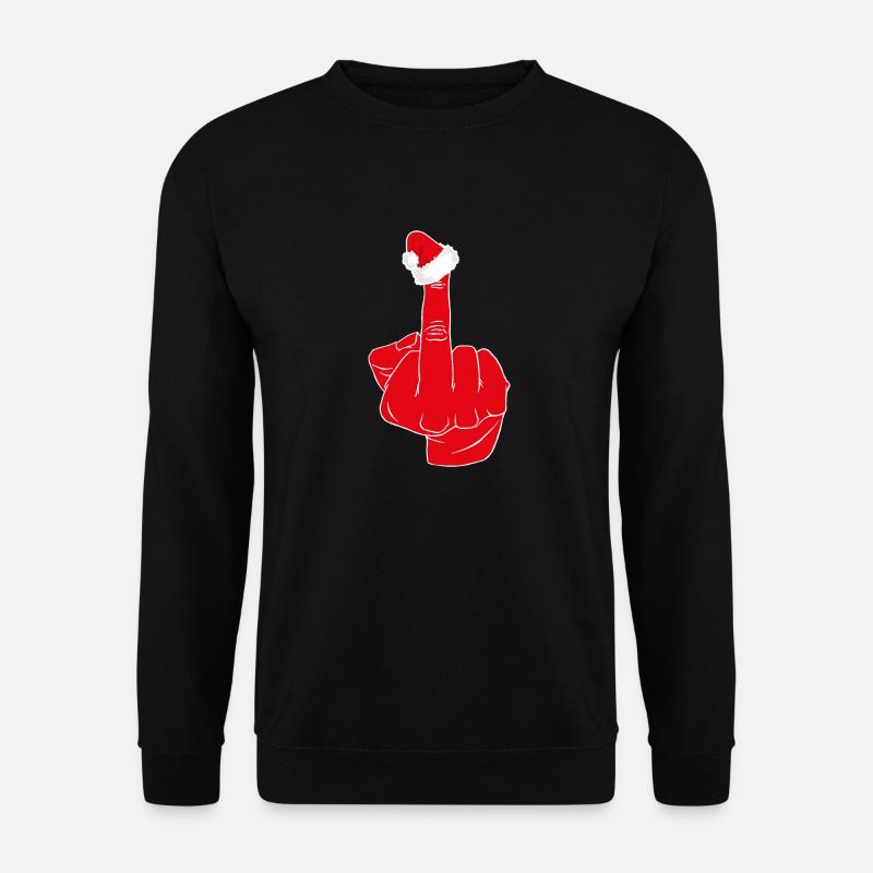 Christmas hypocrisy - Unisex Sweatshirt - black