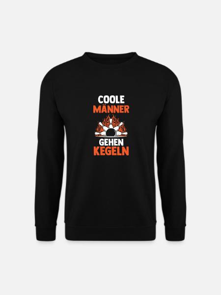 Kegel Kegler Kegelverein Kegeln - Unisex Pullover - Schwarz
