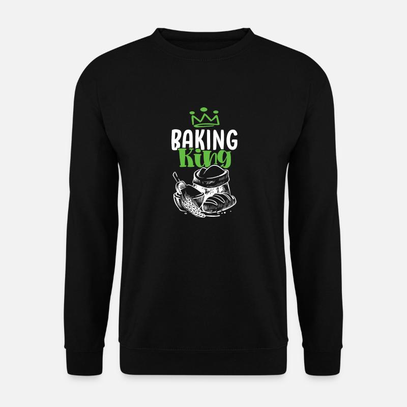 Baking King - Unisex Sweatshirt - black