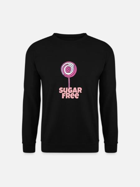 Lollipop Sugarfree - Unisex Sweatshirt - black