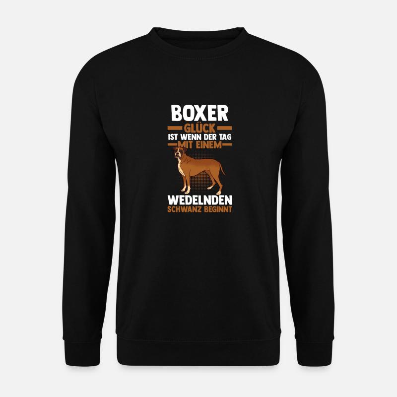 DogGerman Boxer - Unisex Sweatshirt - black
