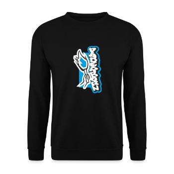 Paderborn Pyro - Unisex Pullover - Schwarz - Vorne - Alina (178cm) & Michal (187cm)