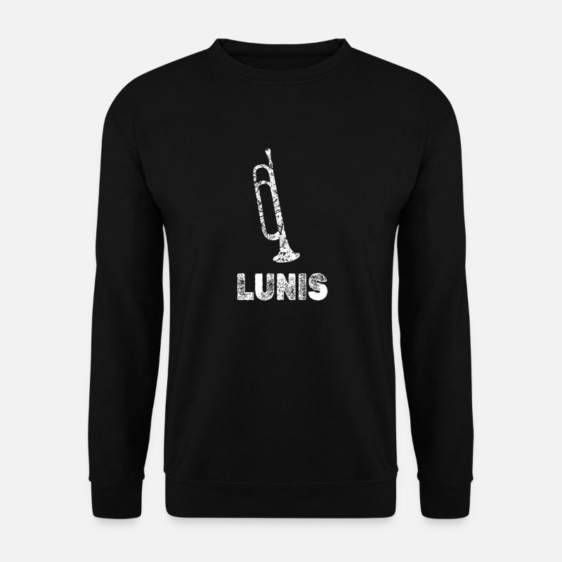 Lunis als Blasmusik - Unisex Pullover - Schwarz