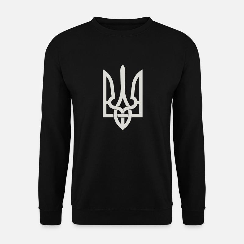 Ukrainian Trident Emblem Artwork - Sweat-shirt Unisexe - noir