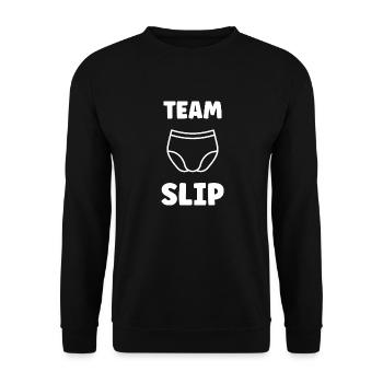 Slip - Sweat-shirt Unisexe - noir - Devant - Alina (178cm) & Michal (187cm)