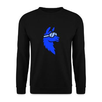Lunettes de ski lama Animal - Sweat-shirt Unisexe - noir - Devant - Alina (178cm) & Michal (187cm)