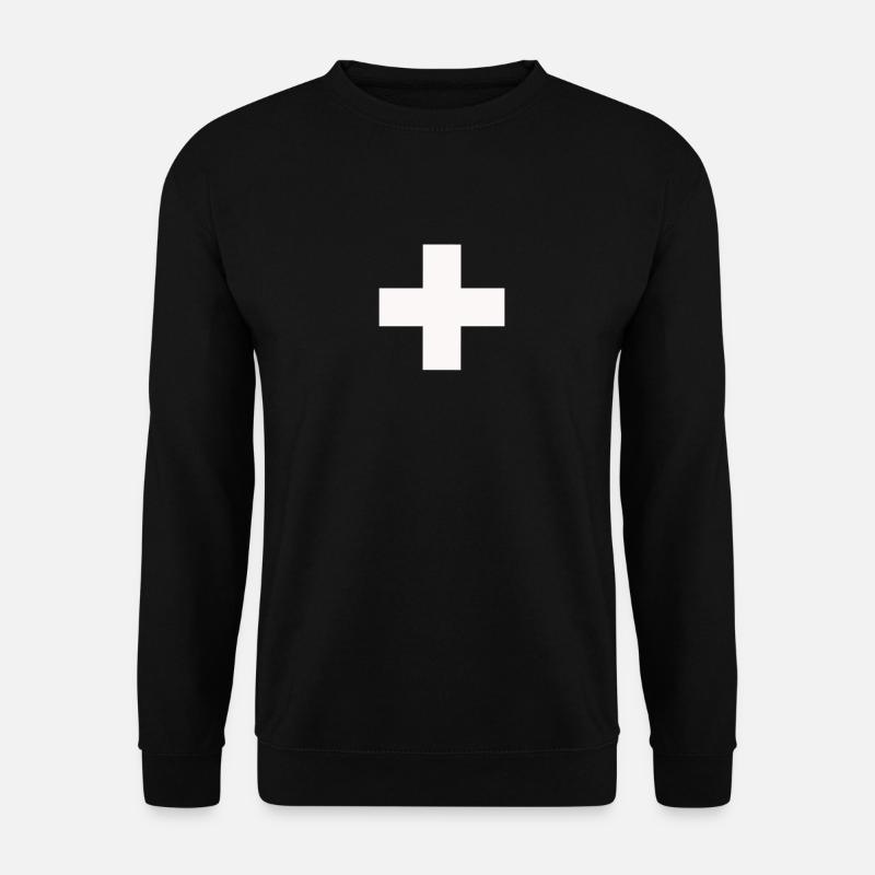 plus - Unisex Sweatshirt - black